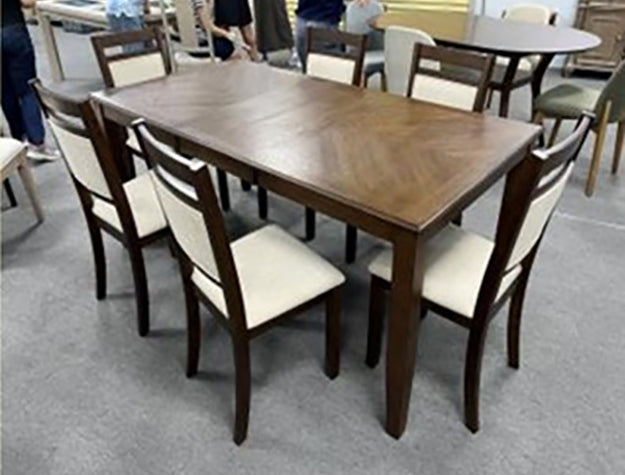 Avasa Brown 6-Piece Dining Room Set from Crown Mark - Lara Furniture