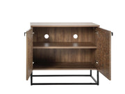 Avenir 2 Door Console (Lexington/ Xelio Oak) 1 Piece - Lara FurnitureCabinet