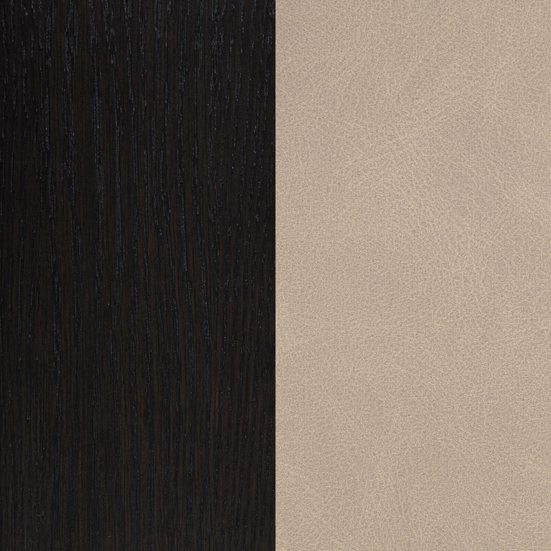 Averill Faux Leatherette Upholstered Dining Side Chair Tan (Set of 2) - 121292TAN