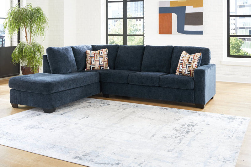 Aviemore Ink 2 - Piece LAF Sectional with Chaise - Lara FurnitureSectional