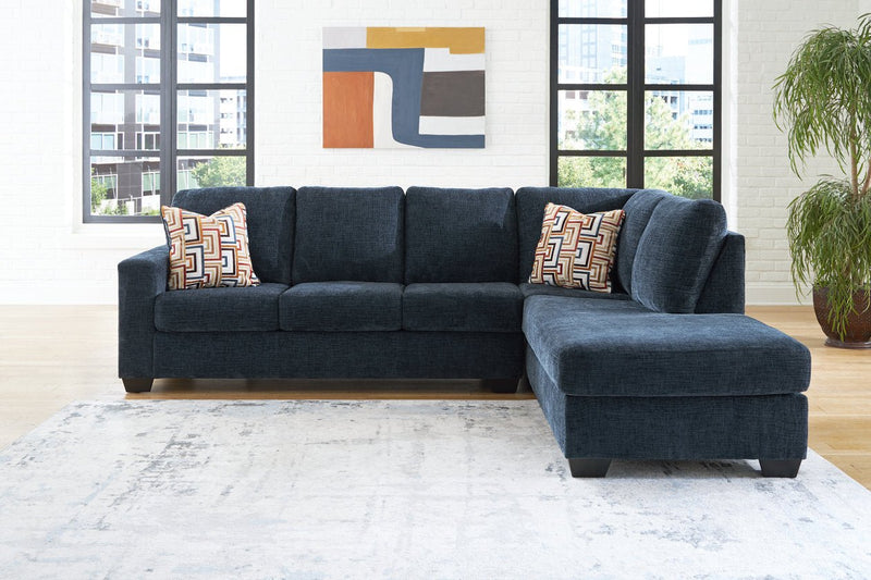 Aviemore Ink 2 - Piece RAF Sectional with Chaise - Lara FurnitureSectional
