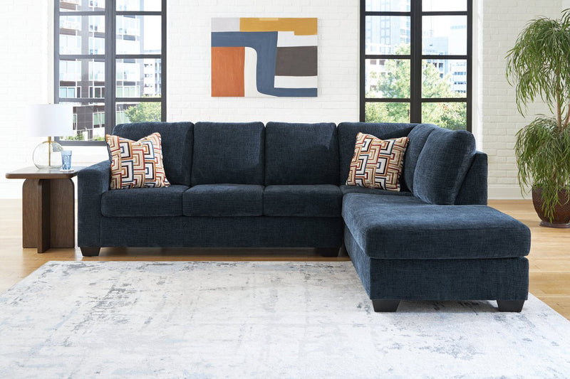 Aviemore Ink 2 - Piece RAF Sectional with Chaise - Lara FurnitureSectional