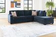 Aviemore Ink 2 - Piece RAF Sectional with Chaise - Gate FurnitureSectional