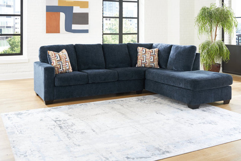 Aviemore Ink 2 - Piece RAF Sectional with Chaise - Lara FurnitureSectional