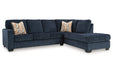 Aviemore Ink 2 - Piece RAF Sectional with Chaise - Gate FurnitureSectional