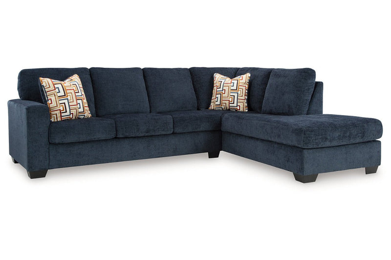 Aviemore Ink 2 - Piece RAF Sectional with Chaise - Lara FurnitureSectional