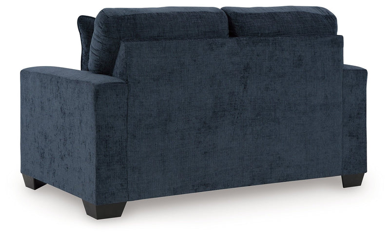 Aviemore Ink Loveseat - Lara Furniture