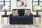 Aviemore Ink Loveseat - Lara Furniture