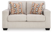 Aviemore Stone Loveseat - Lara FurnitureLoveseat
