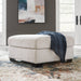 Aviemore Stone Oversized Accent Ottoman - Gate FurnitureOttoman