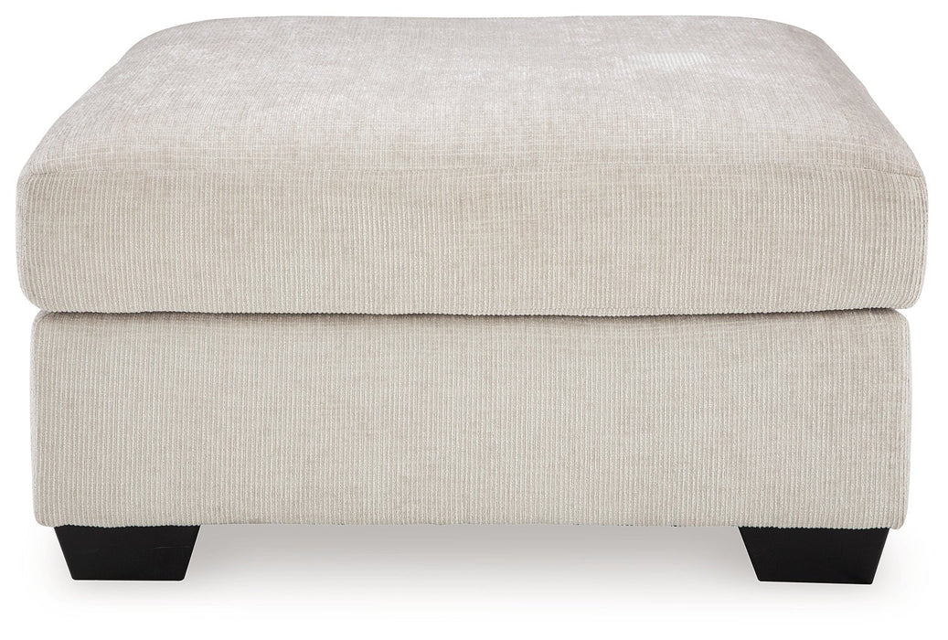 Aviemore Stone Oversized Accent Ottoman - Gate FurnitureOttoman