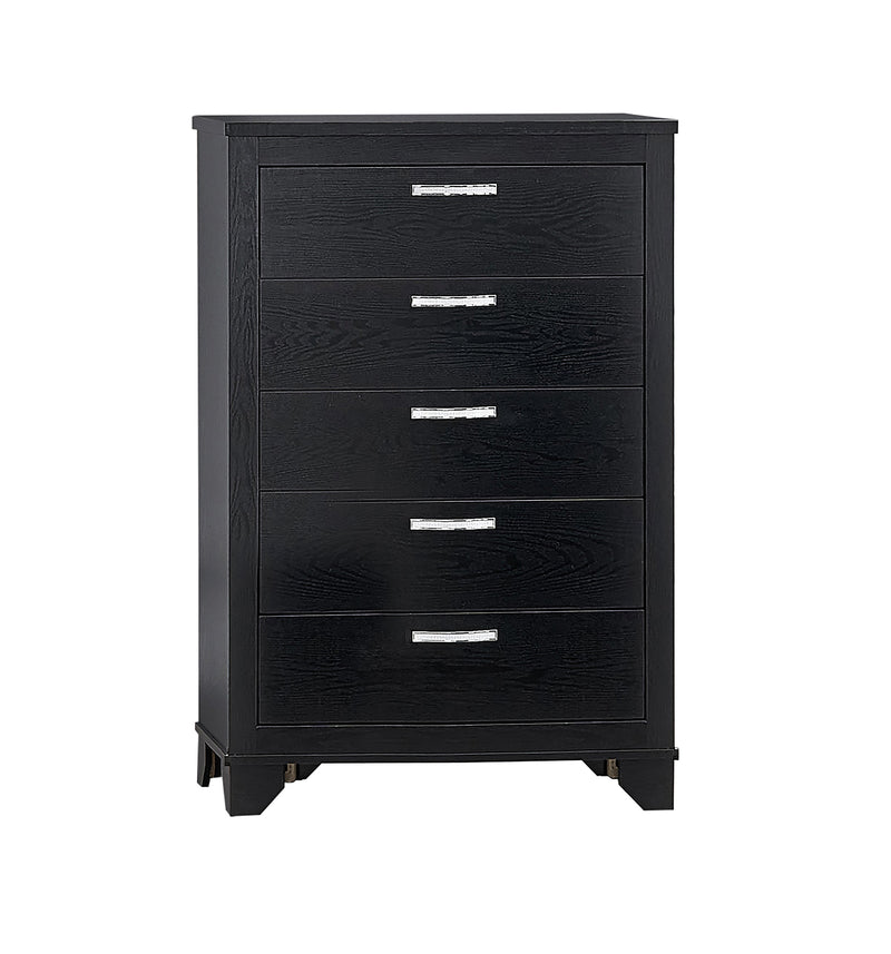Aya Black  King 5 Piece - AYA-BK-K-5PC