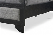 Aya Black  Queen Bed - AYA-BK-Q-BED