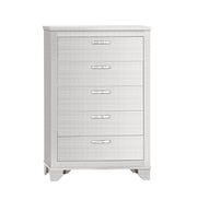 Aya White  King 5 Piece - AYA-WT-K-5PC