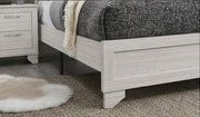 Aya White  King Bed - AYA-WT-K-BED