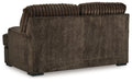 Aylesworth Chocolate Loveseat - 5370235