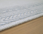 Azelhurst Blue/Ivory/Gray 5' x 7' Area Rug - R407852