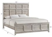 Azteria - Gray Panel Queen Bed - B336-Q-Bed