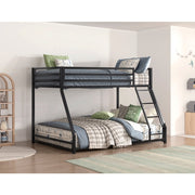 B2010BKTF-1 Twin/Full Bunk Bed - B2010BKTF-1