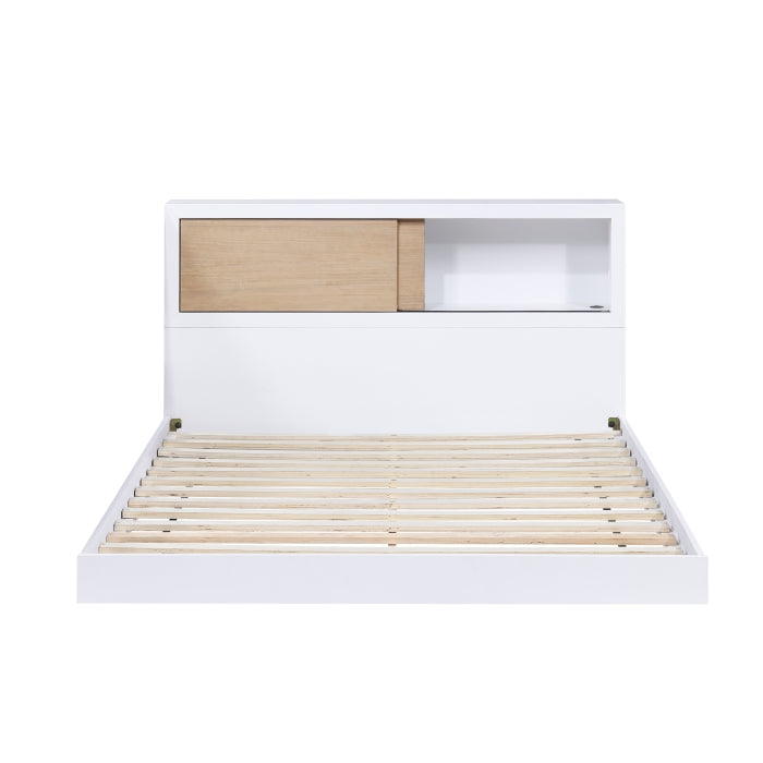 B2012BCF-1* (3) Full Bookcase Platform Bed - B2012BCF-1*