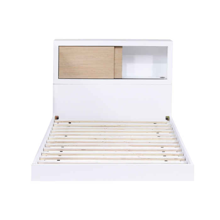 B2012BCT-1* (3) Twin Bookcase Platform Bed - B2012BCT-1*