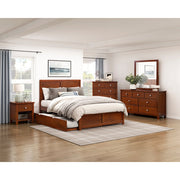 B2013FDC-1* (3) Full Platform Bed - B2013FDC-1*