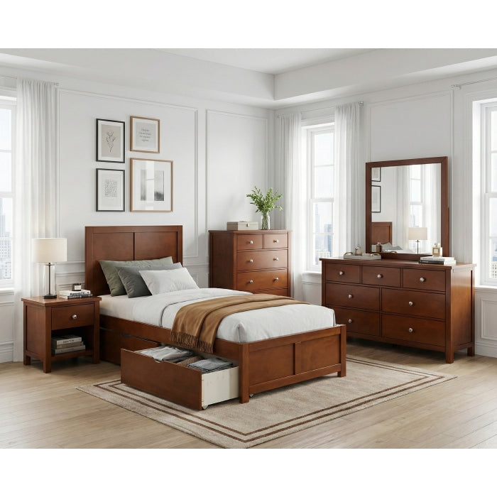 B2013TDC-1* (3) Twin Platform Bed - B2013TDC-1*