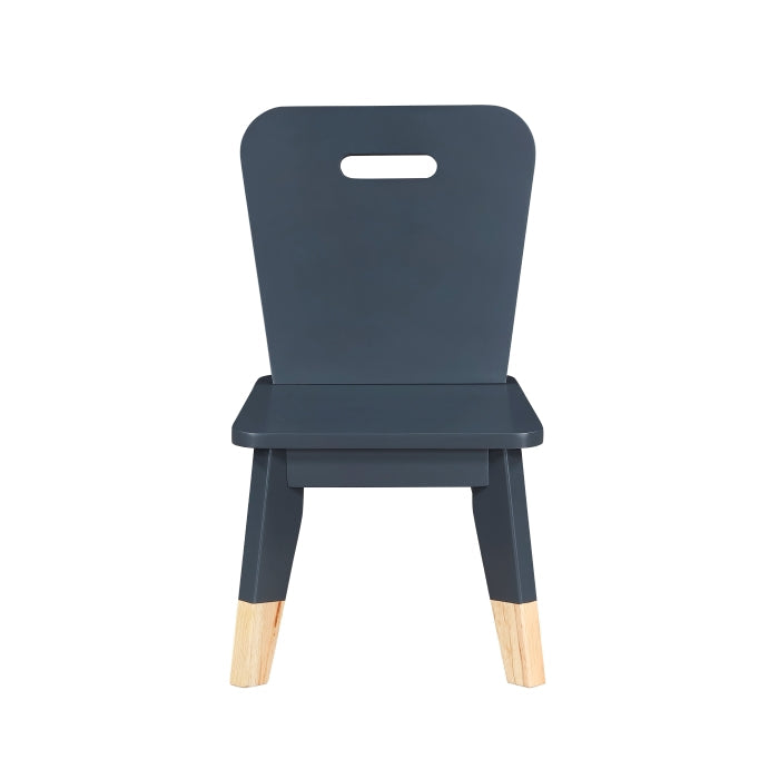 B2024BU-5P 5-Piece Pack Children Table and Chairs Set - B2024BU-5P