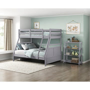 B2024GY-16S3 Bookcase, 3 Fixed Shelves - B2024GY-16S3
