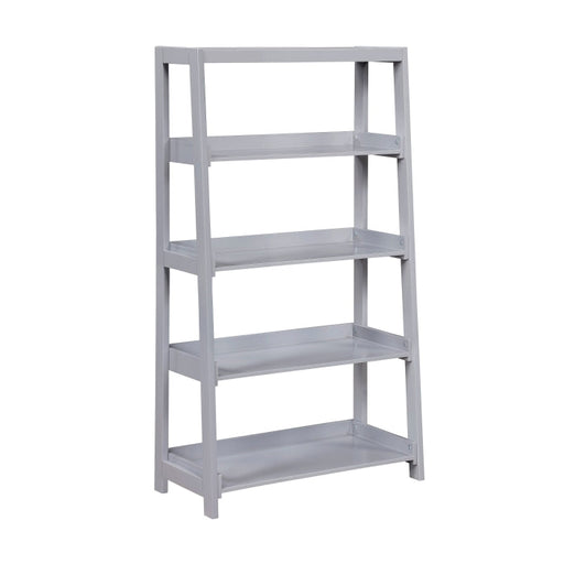 B2024GY-16S4 Bookcase, 4 Fixed Shelves - B2024GY-16S4
