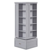 B2024GY-17SW Swivel Bookcase - B2024GY-17SW