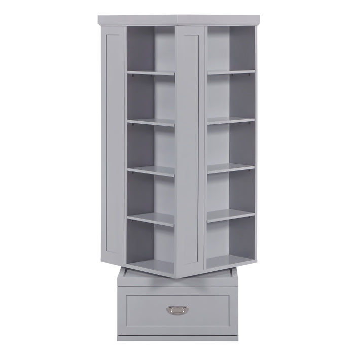 B2024GY-17SW Swivel Bookcase - B2024GY-17SW