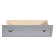 B2024GYBCF-1* (2) Full Bookcase Platform Bed with Hidden Desk, Stool and Storage Bench - B2024GYBCF-1*