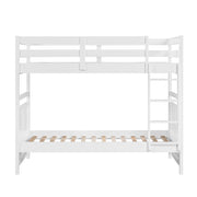 B2024WH-1* (3) Twin/Twin Bunk Bed - B2024WH-1*