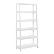 B2024WH-16S5 Bookcase, 5 Fixed Shelves - B2024WH-16S5