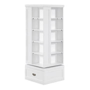 B2024WH-17SW Swivel Bookcase - B2024WH-17SW