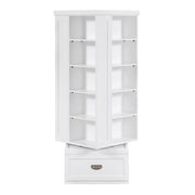 B2024WH-17SW Swivel Bookcase - B2024WH-17SW