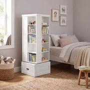 B2024WH-17SW Swivel Bookcase - B2024WH-17SW