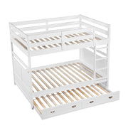 B2024WHFF-1* (3) Full/Full Bunk Bed - B2024WHFF-1*