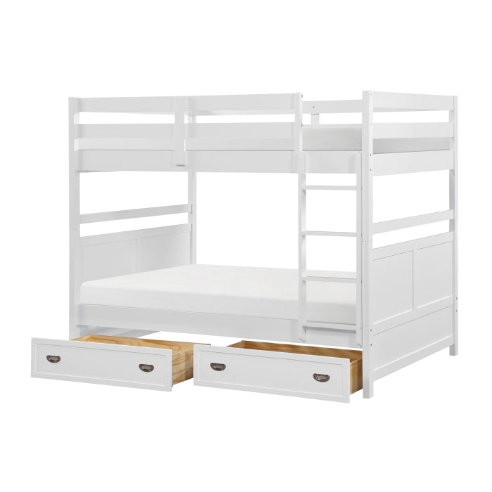 B2024WHFF-1* (3) Full/Full Bunk Bed - B2024WHFF-1*