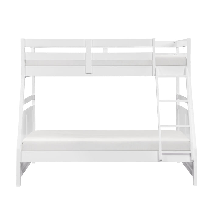 B2024WHTF-1* (3) Twin/Full Bunk Bed - B2024WHTF-1*