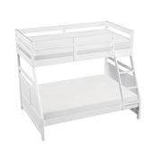 B2024WHTF-1* (3) Twin/Full Bunk Bed - B2024WHTF-1*