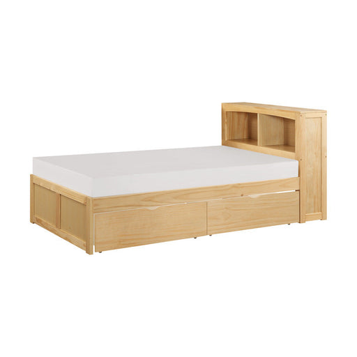 B2043BC-1T* (3) Twin Bookcase Platform Bed with Storage Boxes - B2043BC-1T*