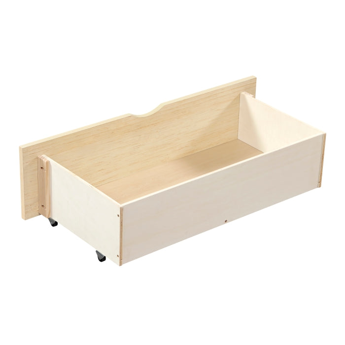 B2043BC-1T* (3) Twin Bookcase Platform Bed with Storage Boxes - B2043BC-1T*