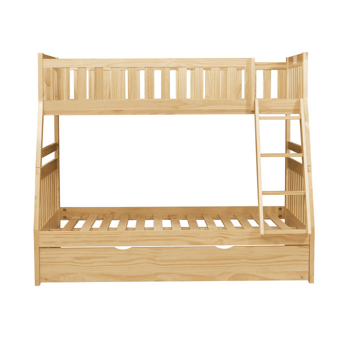 B2043TF-1*R (4) Twin/Full Bunk Bed with Twin Trundle - B2043TF-1*R