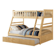 B2043TF-1*R (4) Twin/Full Bunk Bed with Twin Trundle - B2043TF-1*R