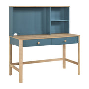 B2048BU-14* (2) Writing Desk with Hutch - B2048BU-14*