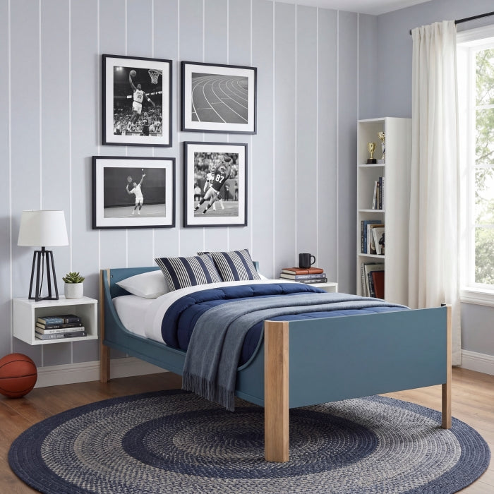 B2048BUT-1* (2) Twin Platform Bed - B2048BUT-1*