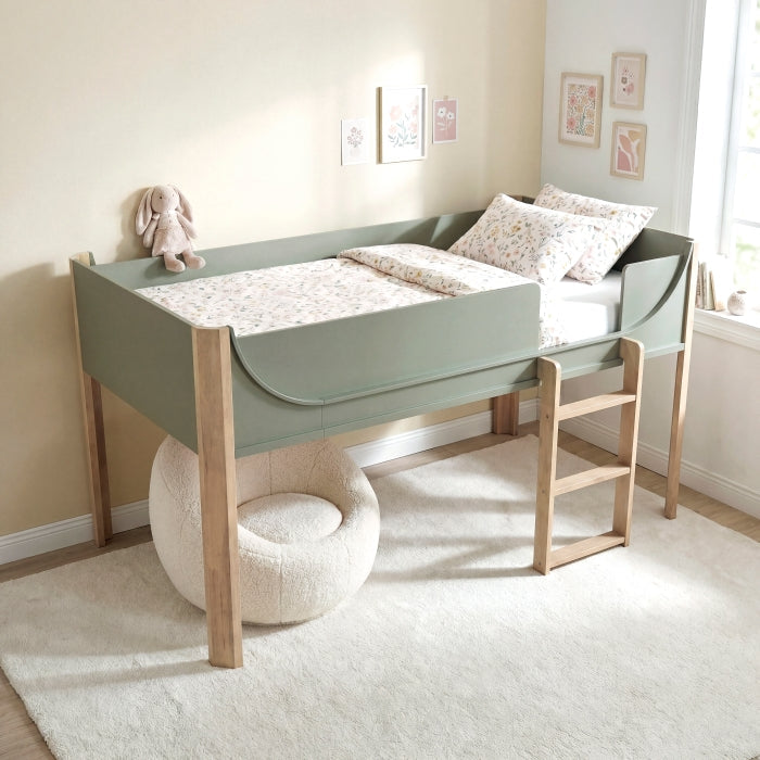 B2048GNLT-1* (3) Low Loft Bed - B2048GNLT-1*