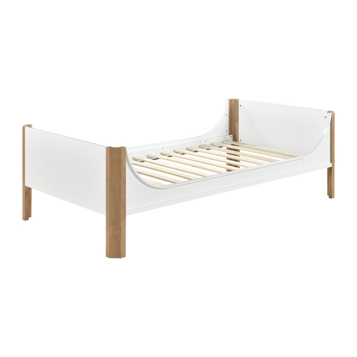 B2048WHT-1* (2) Twin Platform Bed - B2048WHT-1*